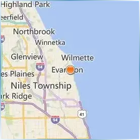 Northwestern University Location Map Northwestern University Location Map