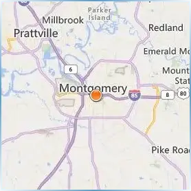 Alabama State University Location Map