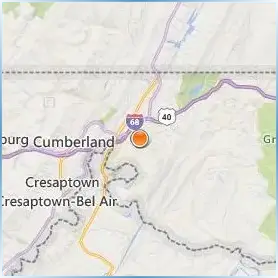 Allegany College of Maryland Location Map Allegany College of Maryland Location Map