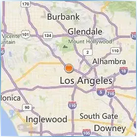 American Career College Los Angeles Location Map
