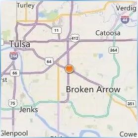 ATA College Tulsa Location Map