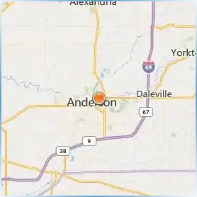 Anderson University Indiana Location Map Anderson University Indiana Location Map