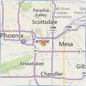 Arizona State University Tempe Location Map Arizona State University Tempe Location Map