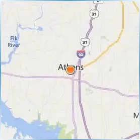 Athens State University Location Map Athens State University Location Map