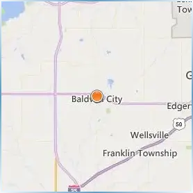 Baker University Location Map