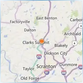 Clarks Summit University Location Map Clarks Summit University Location Map