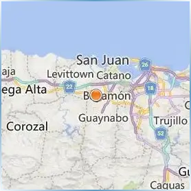 Universidad Central de Bayamon Location Map Universidad Central de Bayamon Location Map
