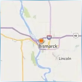 Bismarck State College Location Map Bismarck State College Location Map