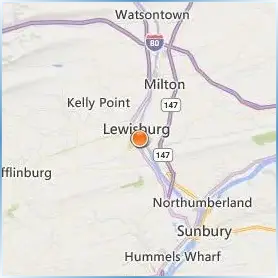 Bucknell University Location Map Bucknell University Location Map
