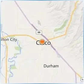 California State University Chico Location Map