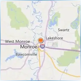 Miller Motte College McCann Monroe Location Map Miller Motte College McCann Monroe Location Map