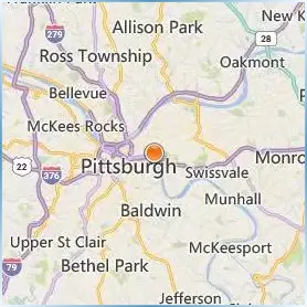 Carlow University Location Map Carlow University Location Map