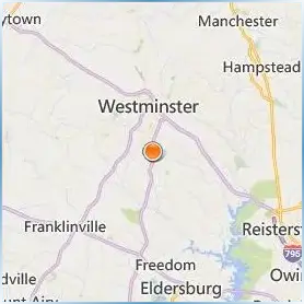 Carroll Community College Location Map