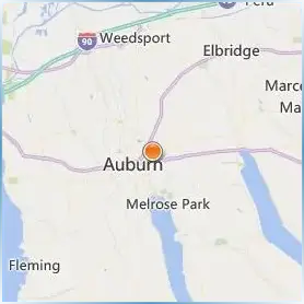 Cayuga County Community College Location Map