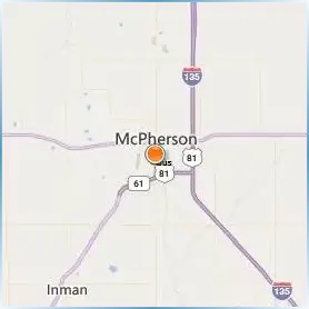 Central Christian College of Kansas Location Map Central Christian College of Kansas Location Map