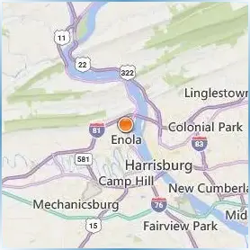 Central Penn College Location Map