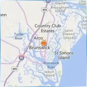 College of Coastal Georgia Location Map College of Coastal Georgia Location Map