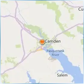 College of the Albemarle Location Map
