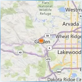 Colorado School of Mines Location Map Colorado School of Mines Location Map