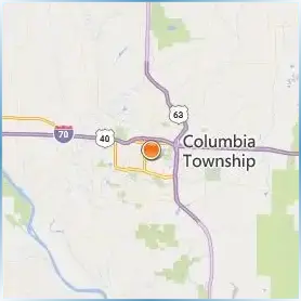 Columbia College Location Map