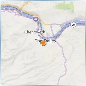 Columbia Gorge Community College Location Map