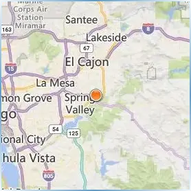 Cuyamaca College Location Map Cuyamaca College Location Map
