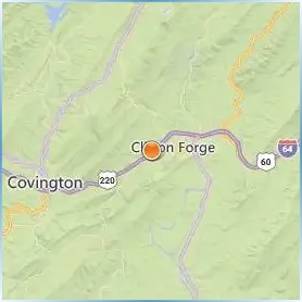 Mountain Gateway Community College Location Map