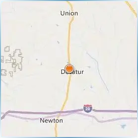 East Central Community College Location Map
