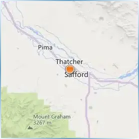 Eastern Arizona College Location Map Eastern Arizona College Location Map