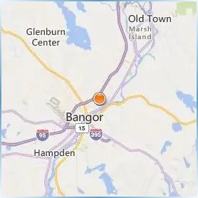 Eastern Maine Community College Location Map