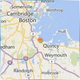 Eastern Nazarene College Location Map Eastern Nazarene College Location Map