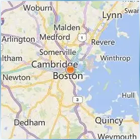 Emerson College Location Map