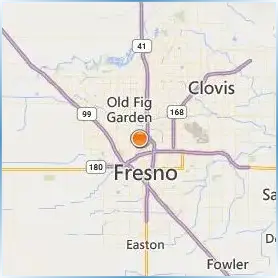 Fresno City College Location Map