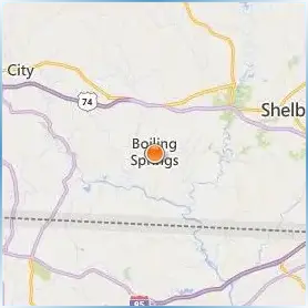 Gardner Webb University Location Map Gardner Webb University Location Map