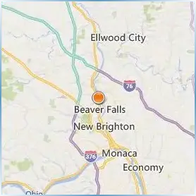 Geneva College Location Map Geneva College Location Map