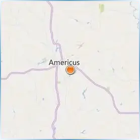 Georgia Southwestern State University Location Map