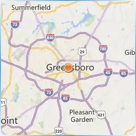 Greensboro College Location Map Greensboro College Location Map