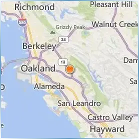 Holy Names University Location Map Holy Names University Location Map