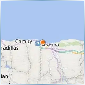 ICPR Junior College Arecibo Location Map ICPR Junior College Arecibo Location Map