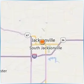 Illinois College Location Map