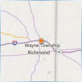 Indiana University East Location Map Indiana University East Location Map