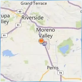 InterCoast Colleges Riverside Location Map InterCoast Colleges Riverside Location Map