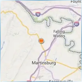 James Rumsey Technical Institute Location Map James Rumsey Technical Institute Location Map