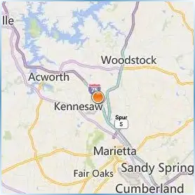 Kennesaw State University Location Map Kennesaw State University Location Map