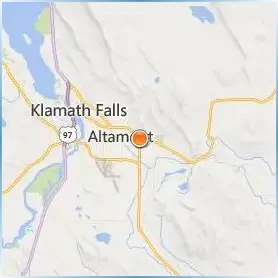 Klamath Community College Location Map Klamath Community College Location Map