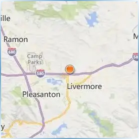Las Positas College Location Map Las Positas College Location Map