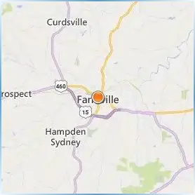 Longwood University Location Map Longwood University Location Map
