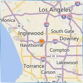 Los Angeles Southwest College Location Map