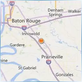 Fortis College Baton Rouge Location Map
