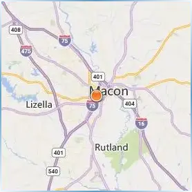 Mercer University Location Map